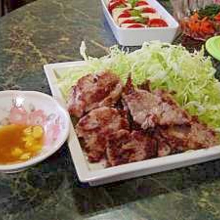 豚ヒレ肉の天ぷら